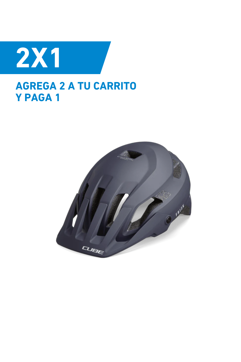 CASCO CUBE FRISK AZUL – Cube Bike Store MX