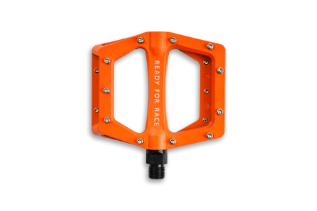 Flat pedals orange shop