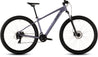 Bicicleta de montaña CUBE Aim ONE 2026 color lightpurple & chrome vista lateral completa