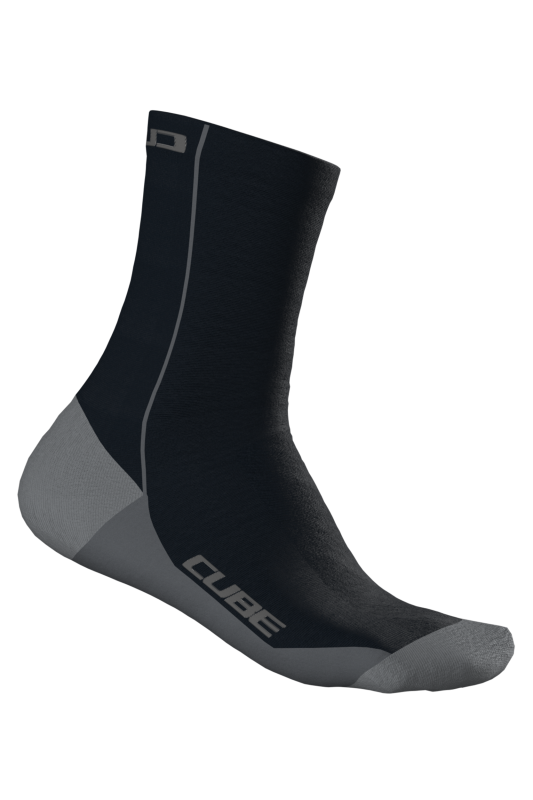 Calcetas CUBE de merino para ciclismo invierno.