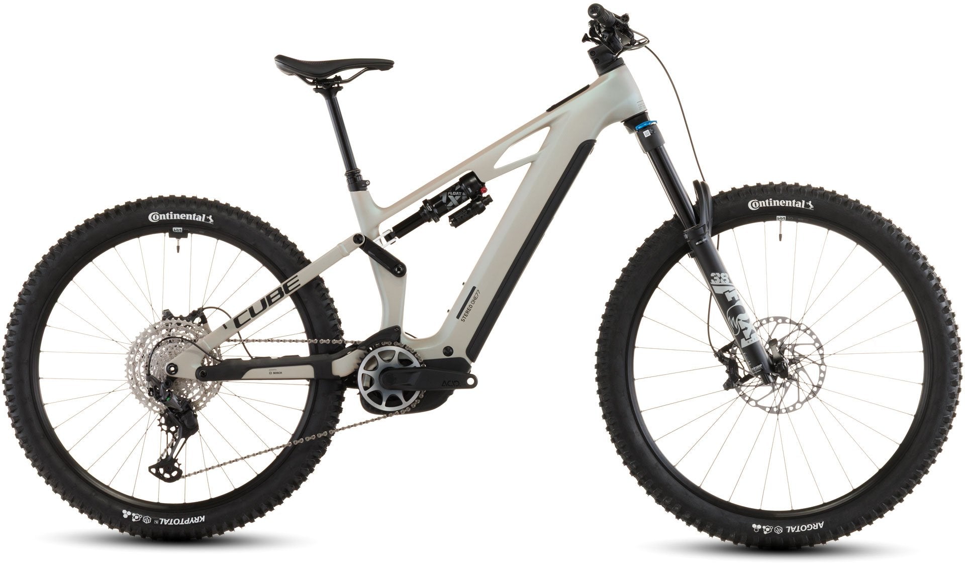 Bicicleta eléctrica mullet CUBE Stereo Hybrid 177 HPC SLX con motor bosch 800w 