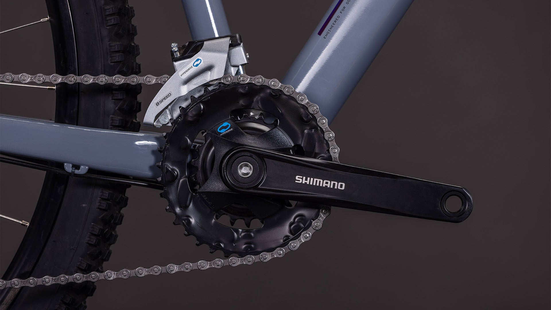 aim one cube alemana 2x8 shimano