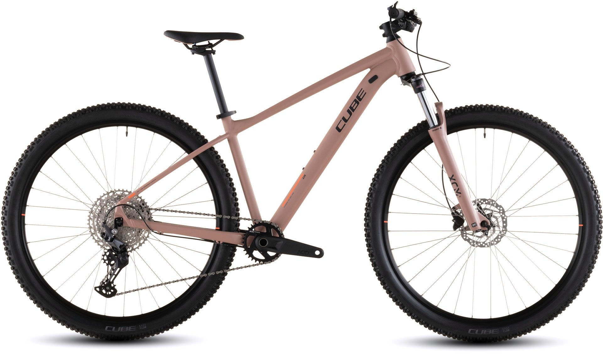 Bicicleta CUBE de montaña Aim SLX Rose 100mm suspensión de aire 