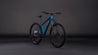 bicicleta mtb cube attention pro vista frontal electric blue