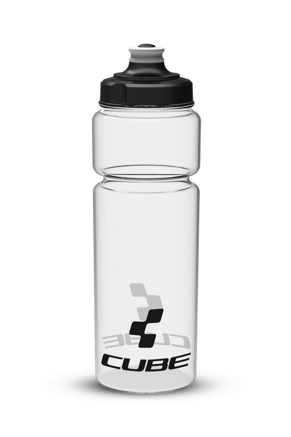 CUBE Botella de Agua 0.75 Lts Transparente